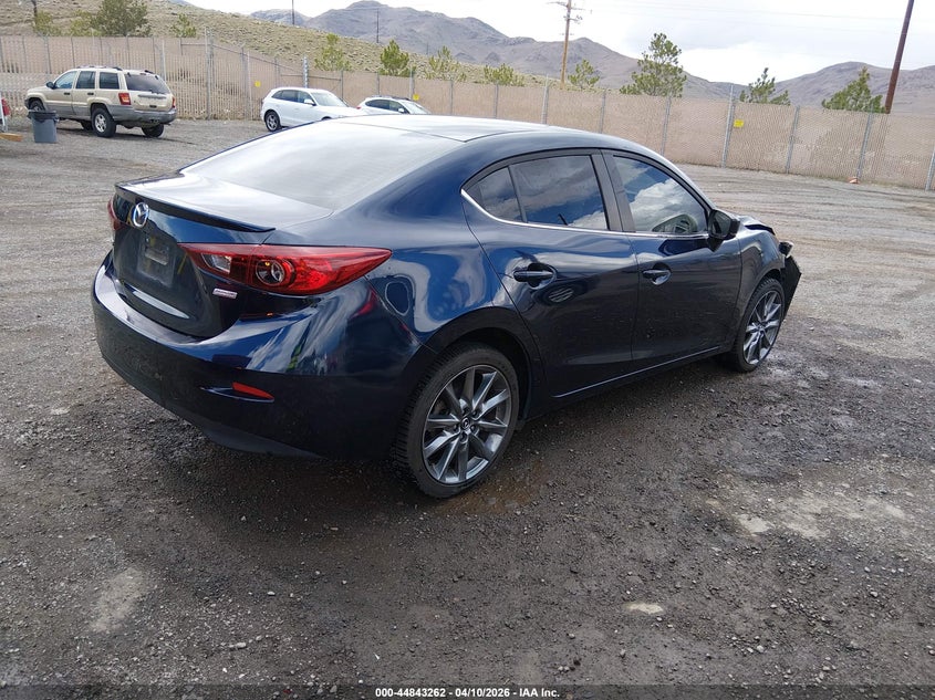 2018 Mazda 3 2.5 Touring blue Lot 111044843262 Vin 3MZBN1V32JM191497