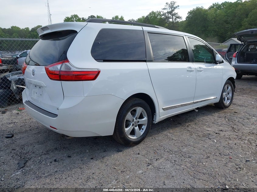 TOYOTA SIENNA 2015 VIN 5TDKK3DC8FS588275