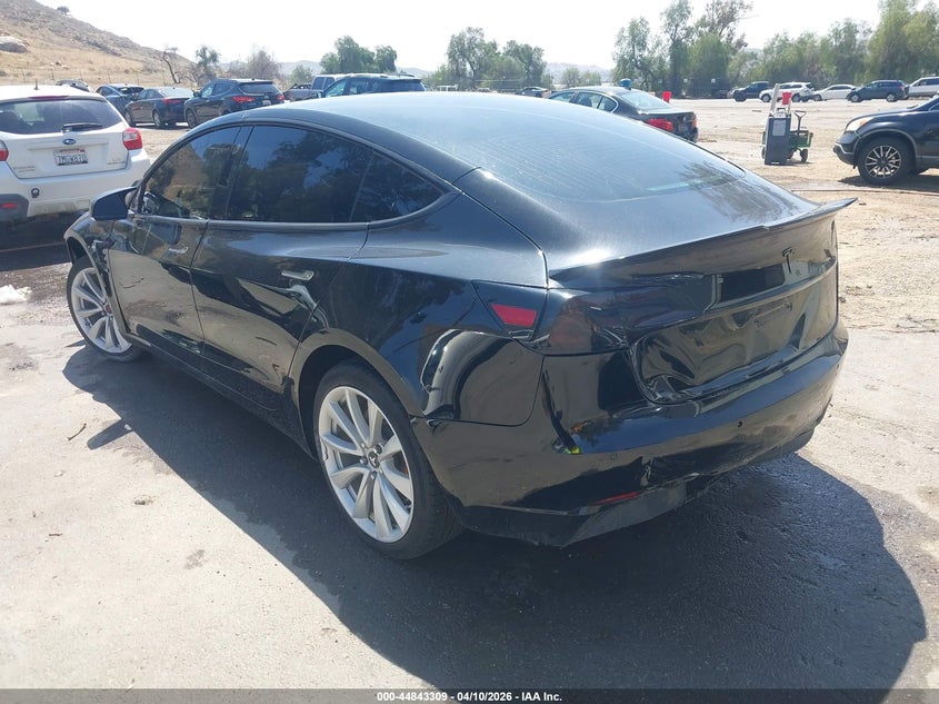 2019 Tesla Model 3 black Lot 111044843309 Vin 5YJ3E1EA1KF434776
