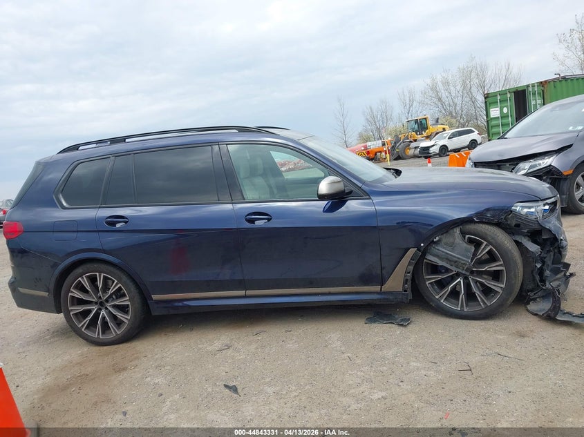 2022 BMW X7 M50I VIN: 5UXCX6C0XN9M99530 Lot: 44843331
