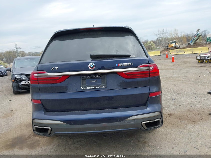 2022 BMW X7 M50I VIN: 5UXCX6C0XN9M99530 Lot: 44843331
