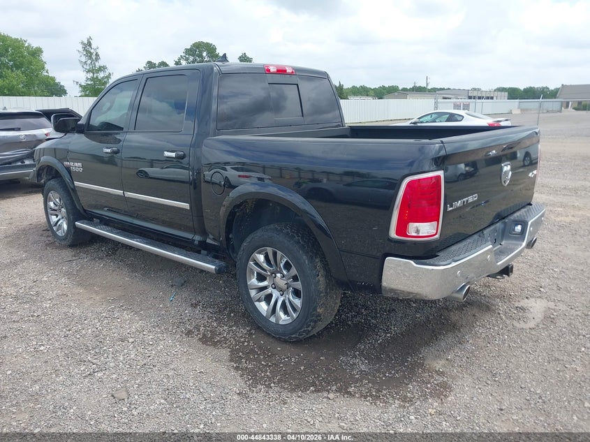 2015 Ram 1500 5.7 Ram Laramie Limited black Lot 111044843338 Vin 1C6RR7PT4FS682634