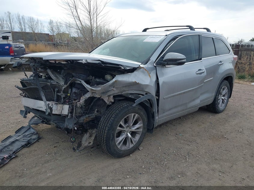 5TDJKRFH8FS213042 2015 Toyota Highlander Xle V6 photo 1