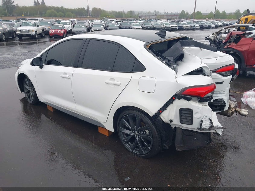 VIN 5YFT4MCE1PP167452 2023 TOYOTA COROLLA XSE
