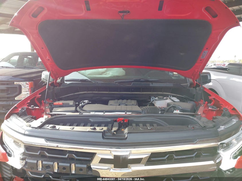 2026 Chevrolet Silverado 2.7 1500 2Wd Short Bed Lt red Lot 111044843381 Vin 1GCPACEK5TZ276035