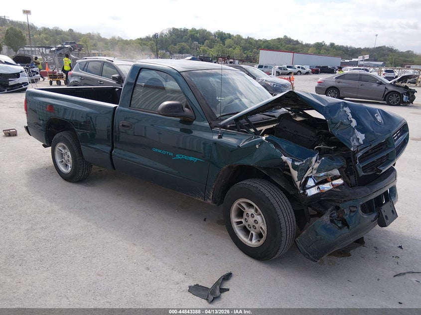 1998 Dodge Dakota Slt/Sport VIN: 1B7FL26XXWS668130 Lot: 44843388