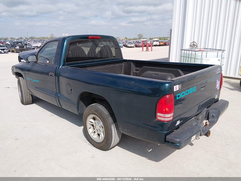 1998 Dodge Dakota Slt/Sport VIN: 1B7FL26XXWS668130 Lot: 44843388