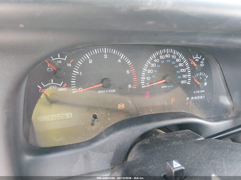 1998 Dodge Dakota Slt/Sport VIN: 1B7FL26XXWS668130 Lot: 44843388