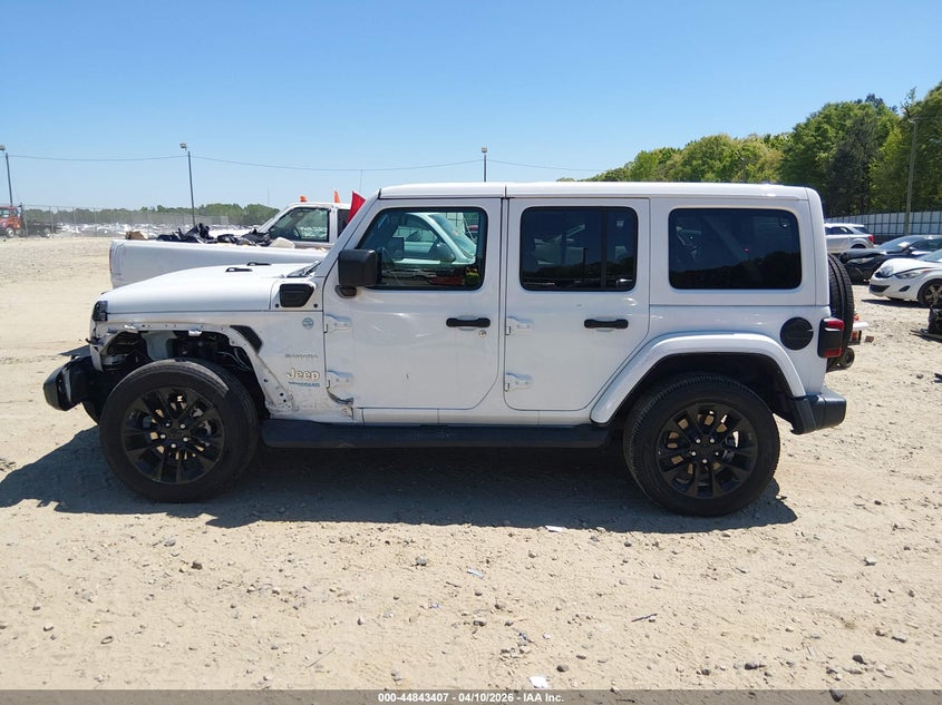 2021 Jeep Wrangler 4Xe Unlimited Sahara 4X4 VIN: 1C4JJXP69MW829995 Lot: 44843407