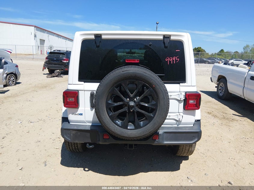 2021 Jeep Wrangler 4Xe Unlimited Sahara 4X4 VIN: 1C4JJXP69MW829995 Lot: 44843407
