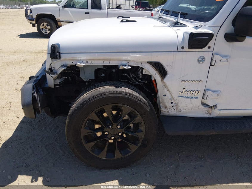 2021 Jeep Wrangler 4Xe Unlimited Sahara 4X4 VIN: 1C4JJXP69MW829995 Lot: 44843407