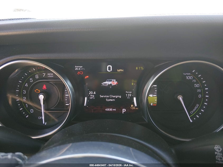 2021 Jeep Wrangler 4Xe Unlimited Sahara 4X4 VIN: 1C4JJXP69MW829995 Lot: 44843407