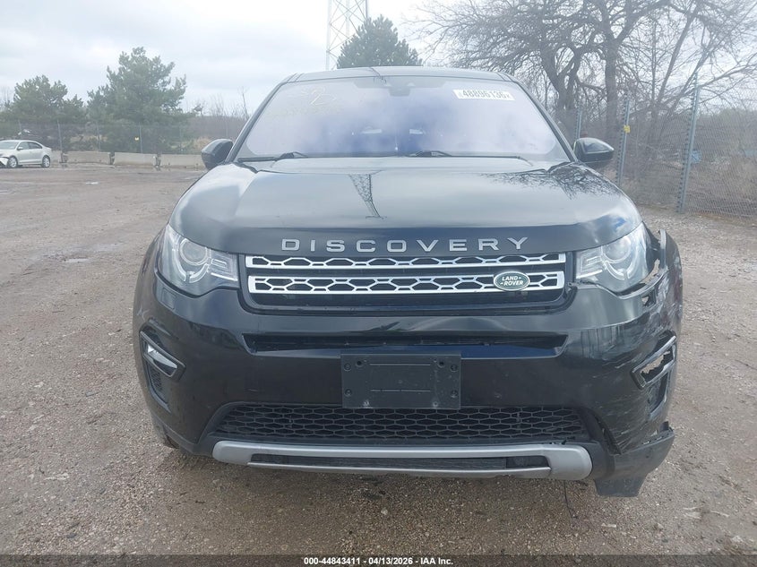 2018 Land Rover Discovery Sport Hse VIN: SALCR2RX9JH778551 Lot: 44843411