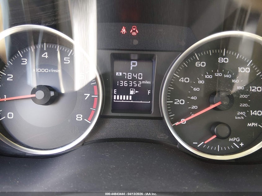 2013 Subaru Xv Crosstrek 2.0I Limited VIN: JF2GPAGC7DH853570 Lot: 44843444