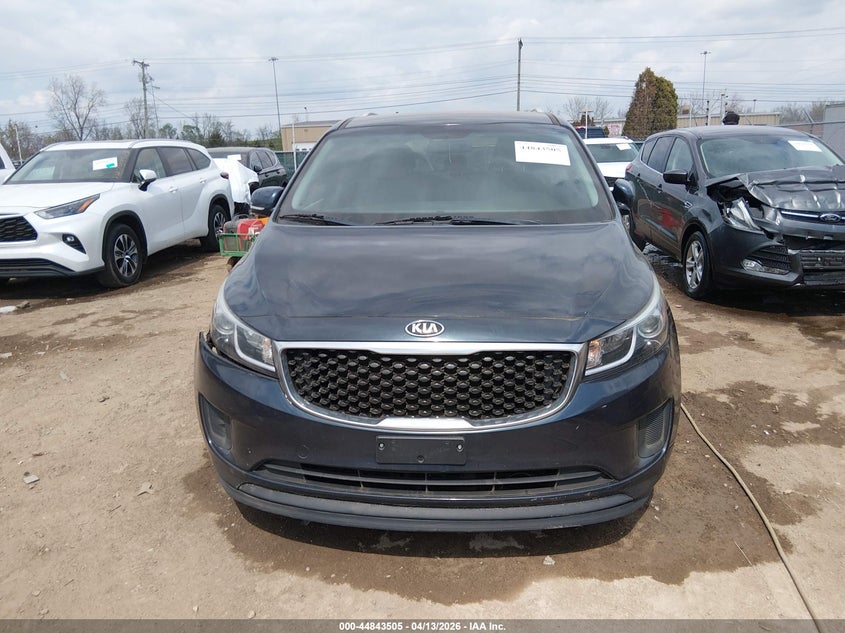 2016 Kia Sedona Lx VIN: KNDMB5C17G6171655 Lot: 44843505