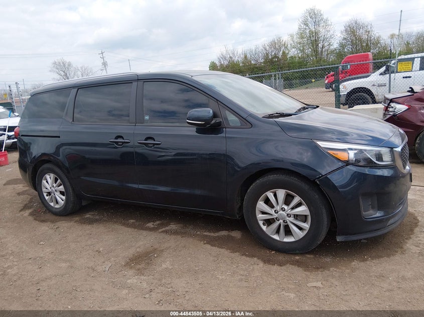 2016 Kia Sedona Lx VIN: KNDMB5C17G6171655 Lot: 44843505
