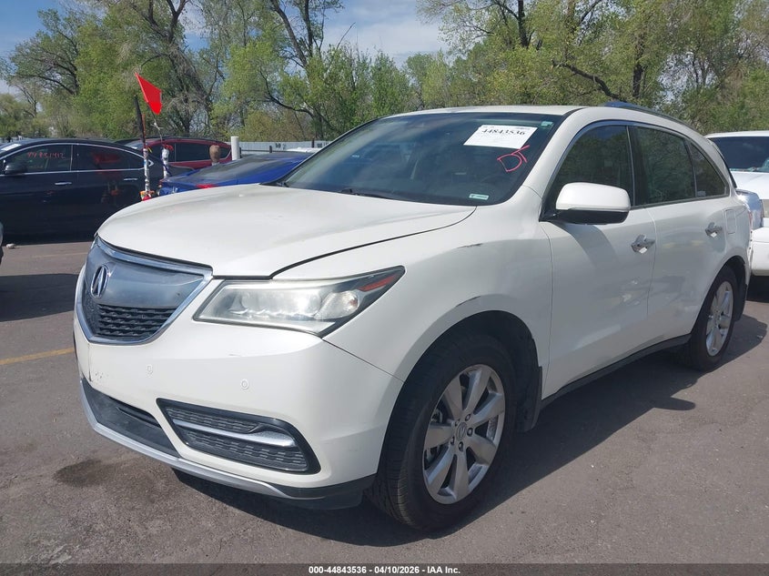 2016 ACURA MDX auction photo 2