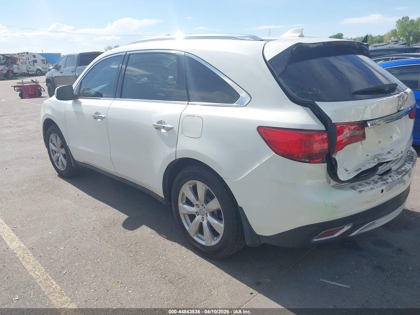 2016 ACURA MDX auction photo 3