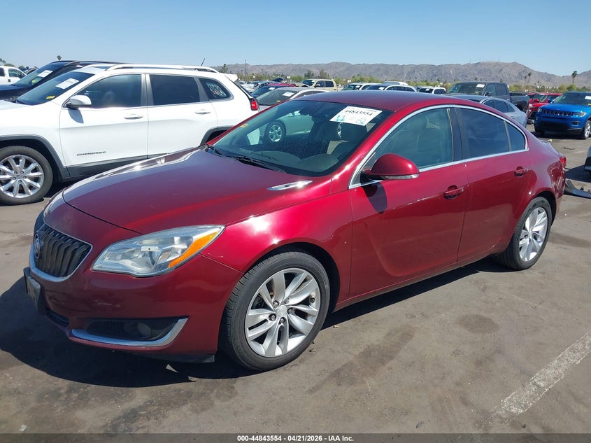 Vin: 2g4gk5ex5g9122764, lot: 45340862, buick regal turbo 20162