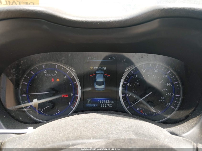 2017 Infiniti Q50 3.0T Red Sport 400 VIN: JN1FV7AP4HM850835 Lot: 44843580