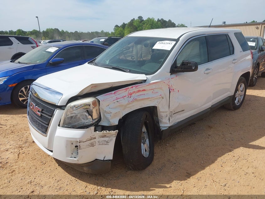 2014 Gmc Terrain 2.4 Sle-1 white Lot 111044843593 Vin 2GKALMEK2E6296879