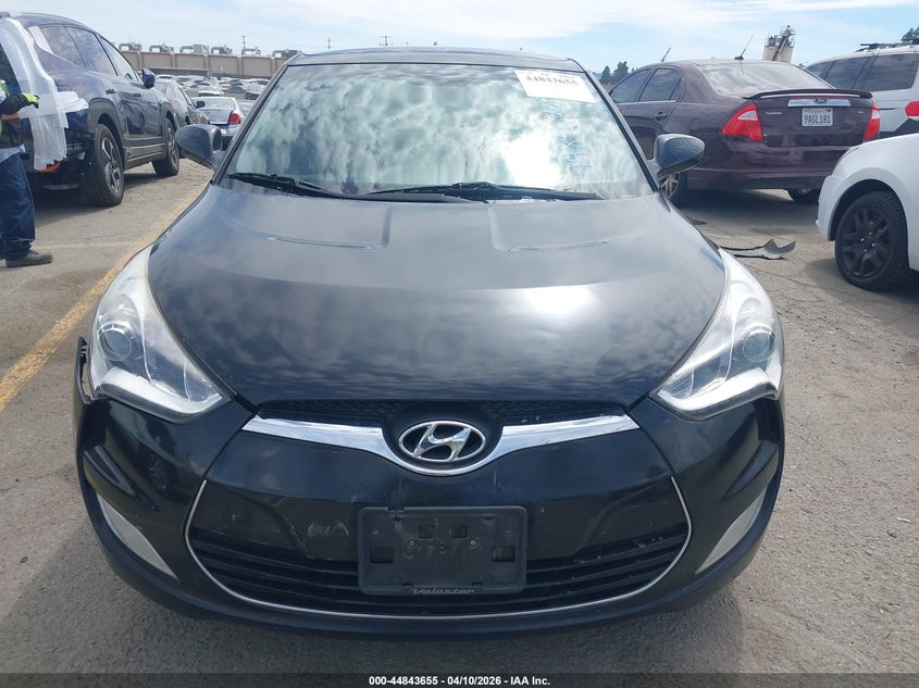 2012 Hyundai Veloster Base W/Gray VIN: KMHTC6AD2CU055003 Lot: 44843655