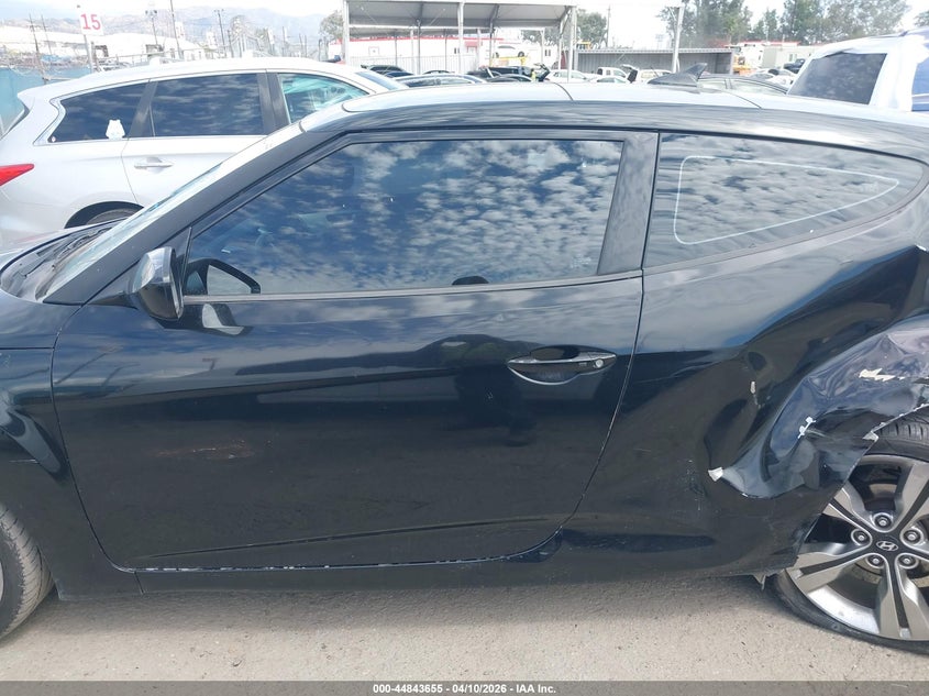 2012 Hyundai Veloster Base W/Gray VIN: KMHTC6AD2CU055003 Lot: 44843655