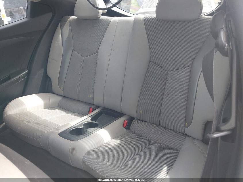 2012 Hyundai Veloster Base W/Gray VIN: KMHTC6AD2CU055003 Lot: 44843655