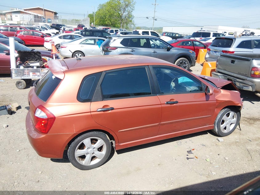 2008 Kia Spectra5 Sx VIN: KNAFE161185010484 Lot: 44843666