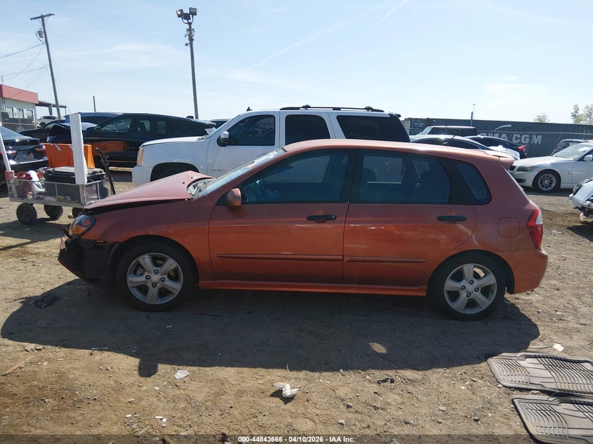 2008 Kia Spectra5 Sx VIN: KNAFE161185010484 Lot: 44843666