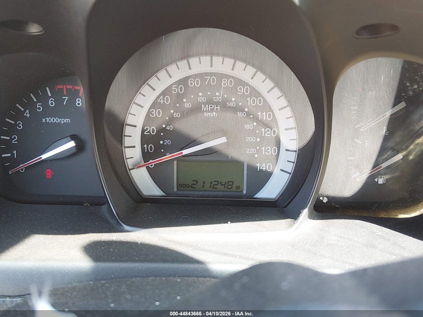 2008 Kia Spectra5 Sx VIN: KNAFE161185010484 Lot: 44843666