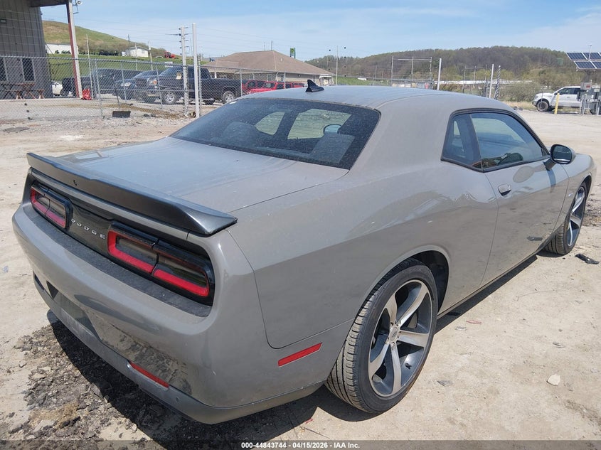 Vin: 2c3cdzbt1hh545567, lot: 45341052, dodge challenger r/t shaker 20174