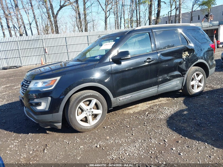 Vin: 1fm5k8d85hgd46798, lot: 45341060, ford explorer xlt 20172