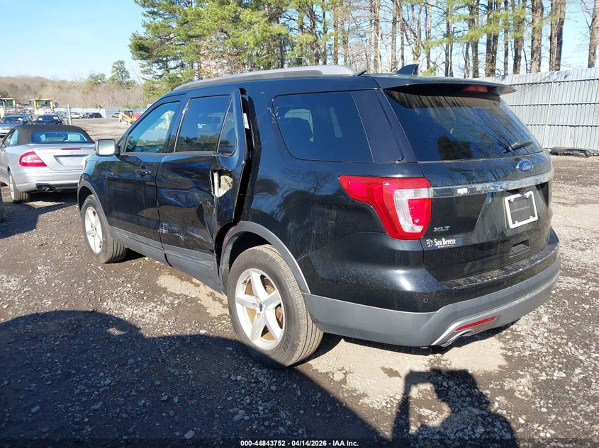 Vin: 1fm5k8d85hgd46798, lot: 45341060, ford explorer xlt 20173