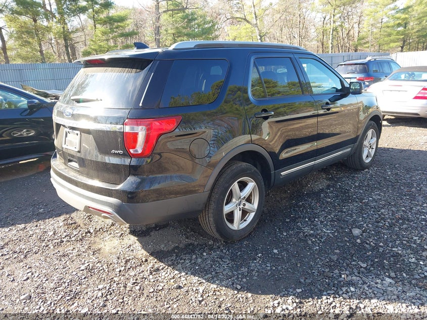 Vin: 1fm5k8d85hgd46798, lot: 45341060, ford explorer xlt 20174