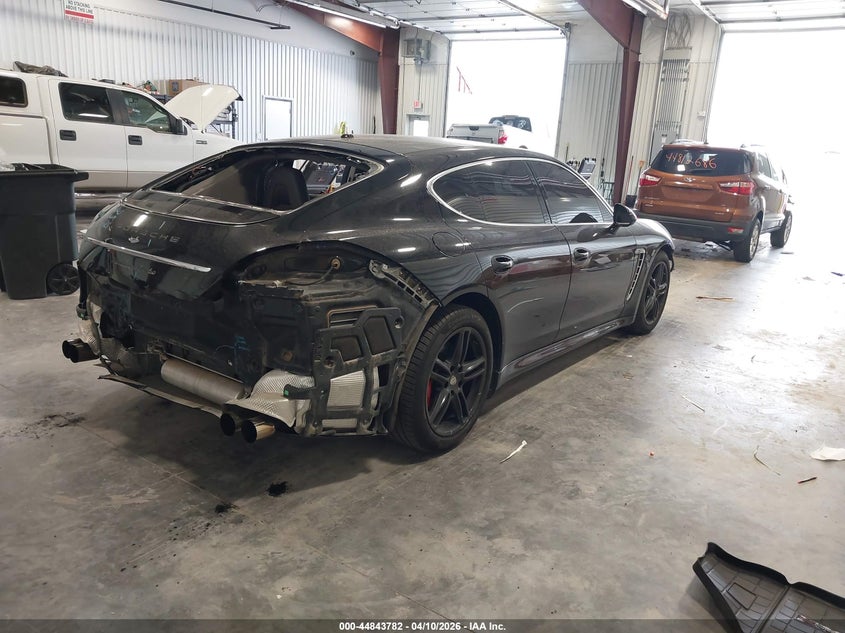 Vin: wp0ac2a76bl090078, lot: 45341090, porsche panamera turbo 20114