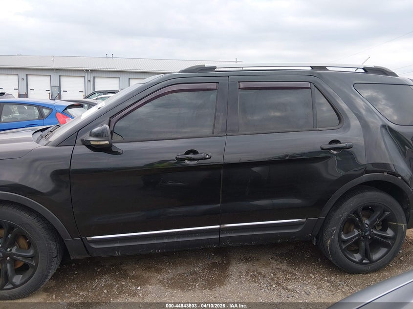 1FM5K8F81DGA12551 2013 Ford Explorer 3.5 Limited black