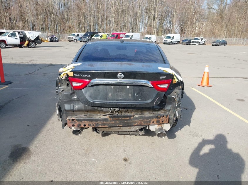 2016 Nissan Maxima 3.5 3.5 Sr Black Lot 111044843805 Vin 1N4AA6AP4GC408581