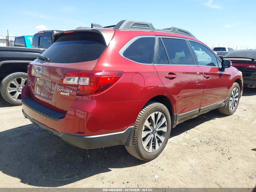 2016 Subaru Outback 2.5 2.5I Limited brown Lot 111044843885 Vin 4S4BSANC5G3248762