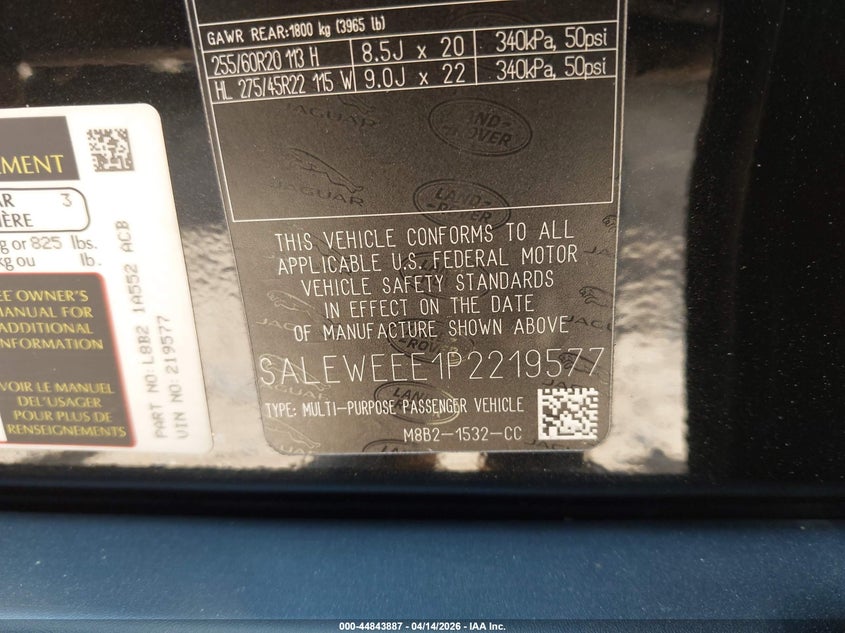 2023 Land Rover Defender 110 Carpathian Edition/110 V8 VIN: SALEWEEE1P2219577 Lot: 44843887