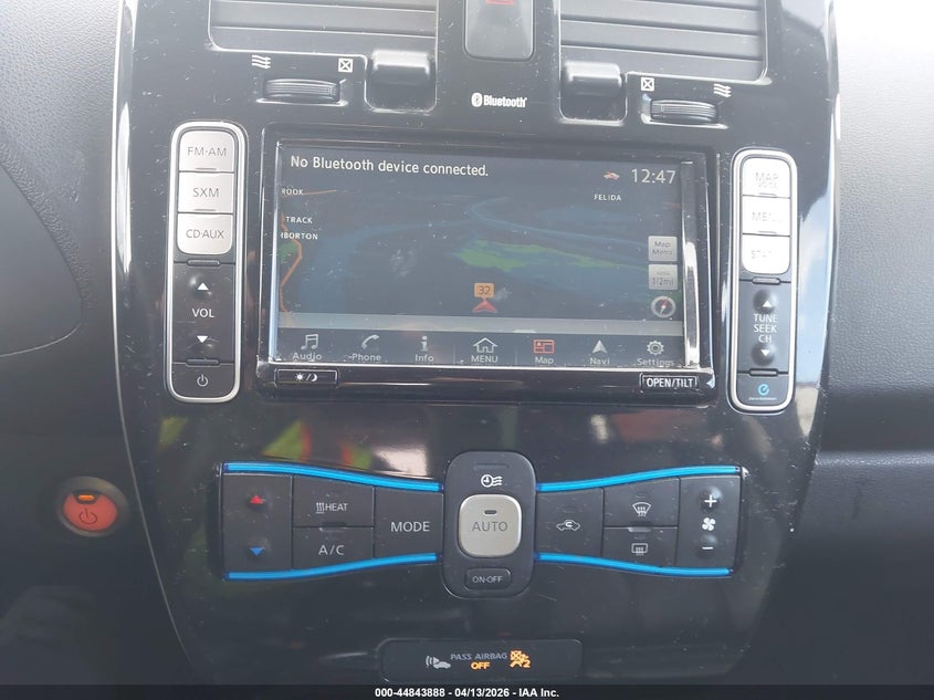 2016 Nissan Leaf Sl VIN: 1N4BZ0CP8GC304358 Lot: 44843888