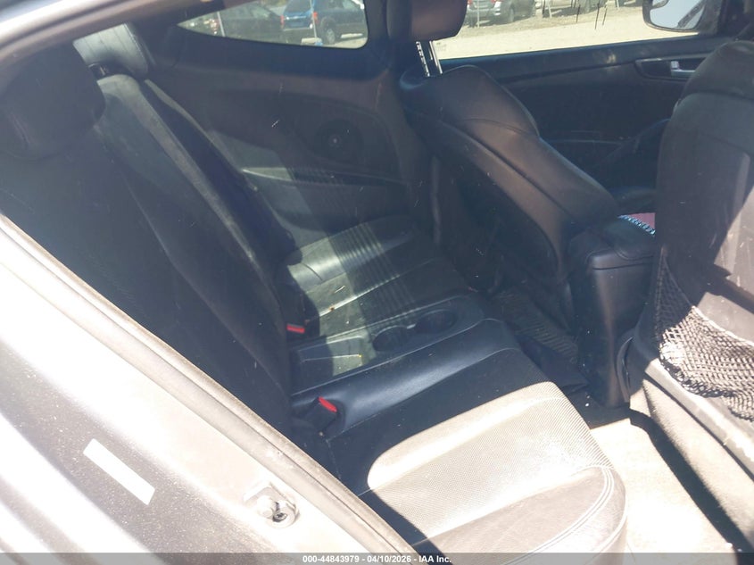 2014 Hyundai Veloster Turbo W/Blue VIN: KMHTC6AEXEU208478 Lot: 44843979