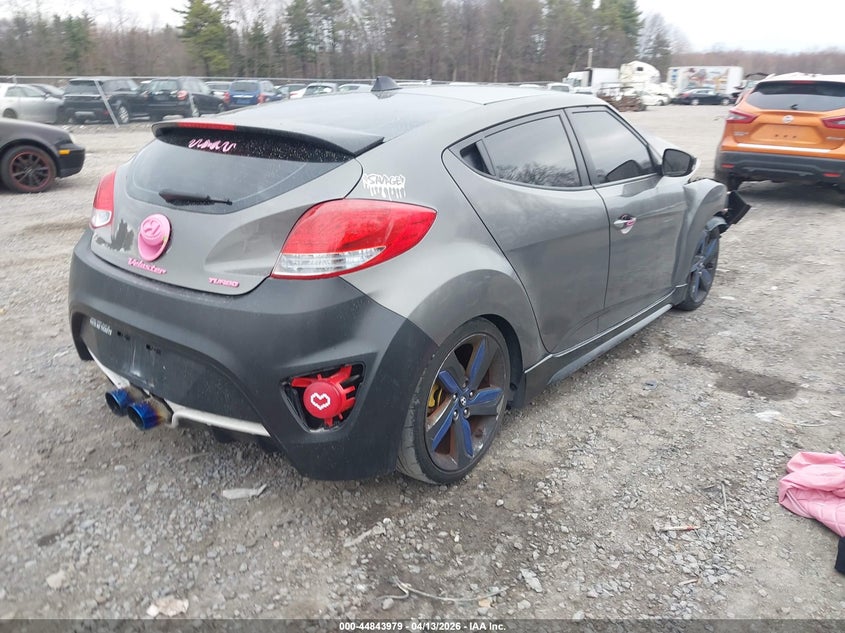 2014 Hyundai Veloster Turbo W/Blue