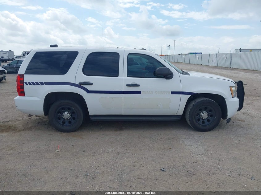 2012 Chevrolet Tahoe 5.3 Commercial Fleet white Lot 111044843984 Vin 1GNLC2E06CR185252