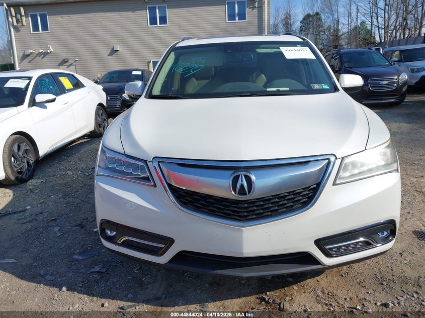 2014 Acura Mdx Technology Package VIN: 5FRYD4H4XEB037280 Lot: 44844024