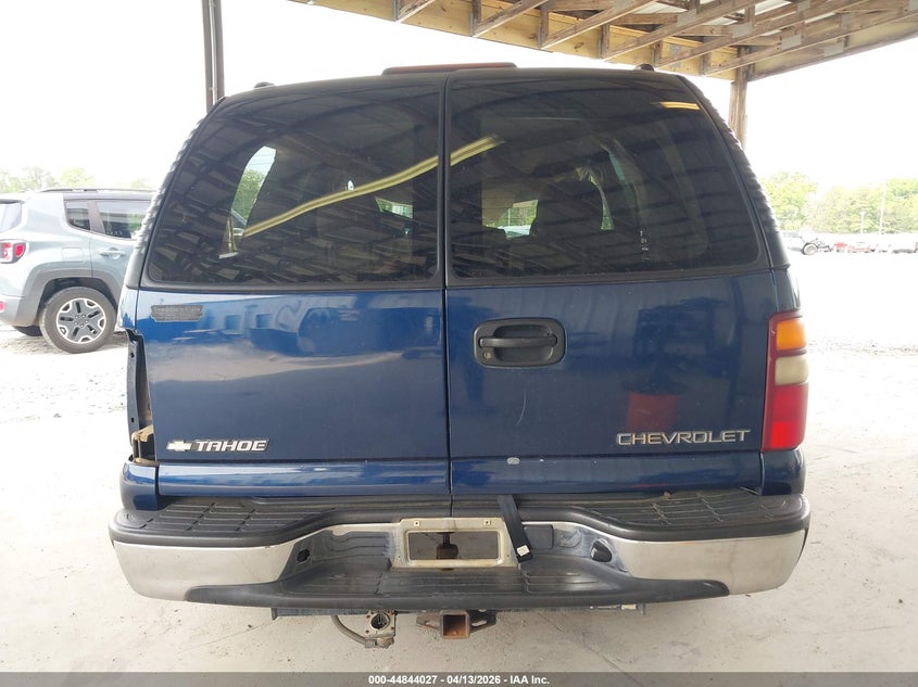 2003 Chevrolet Tahoe Ls VIN: 1GNEC13Z23R127546 Lot: 44844027