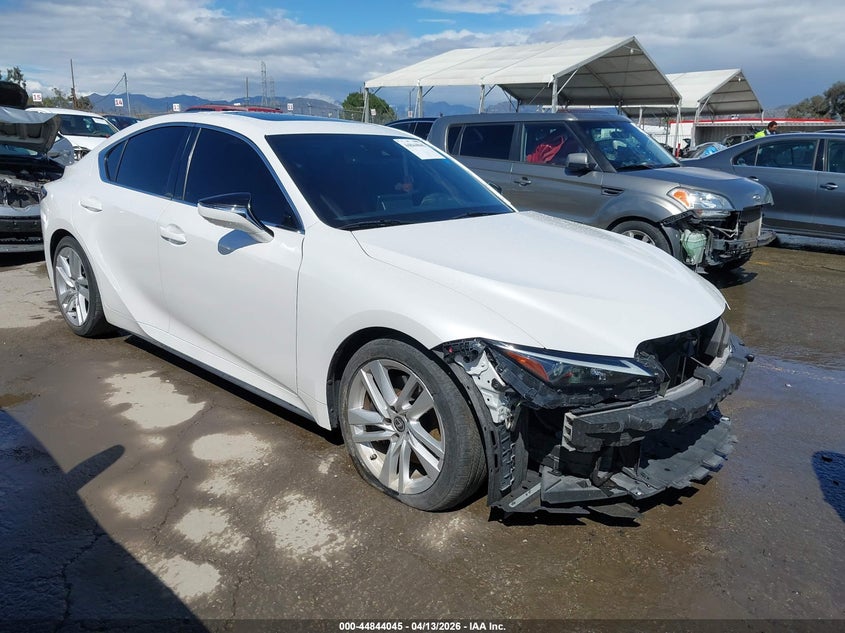 JTHCA1D25P5124496 2023 Lexus Is 2.0 Is 300 white