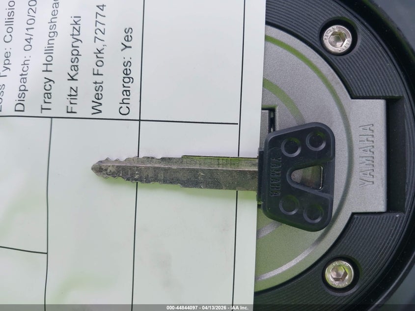 2025 Yamaha Yzfr7 VIN: JYARM38E2SA020627 Lot: 44844097