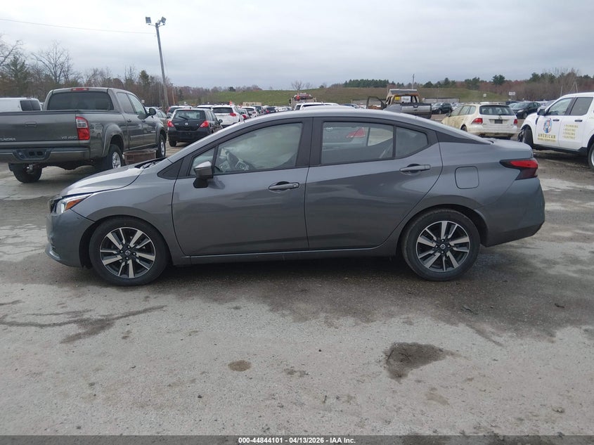2021 Nissan Versa 1.6 Sv Xtronic Cvt grey Lot 111044844101 Vin 3N1CN8EV6ML870087