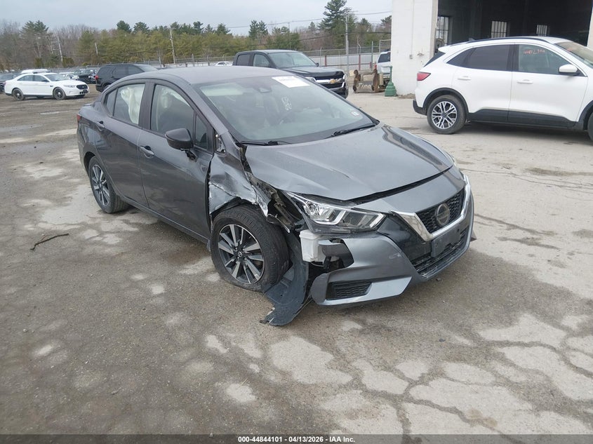 2021 Nissan Versa 1.6 Sv Xtronic Cvt grey Lot 111044844101 Vin 3N1CN8EV6ML870087